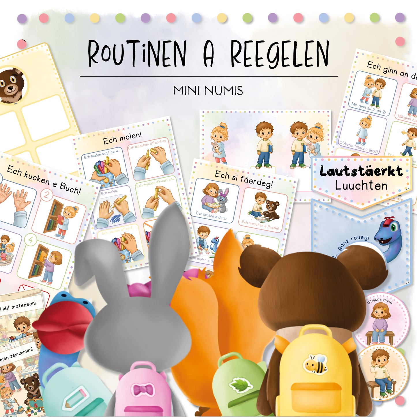 Routinen & Reegelen fir de Klassesall – Cycle 1