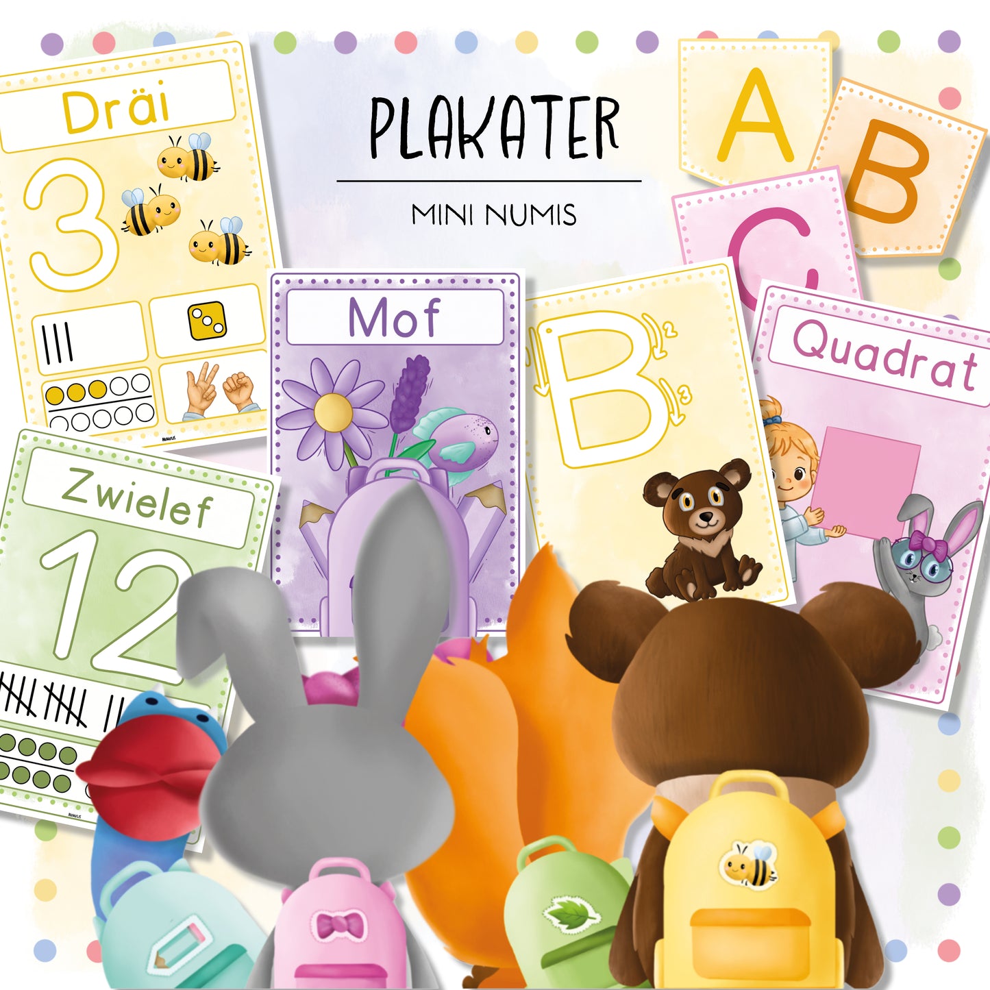 Léierplakater  Cycle 1