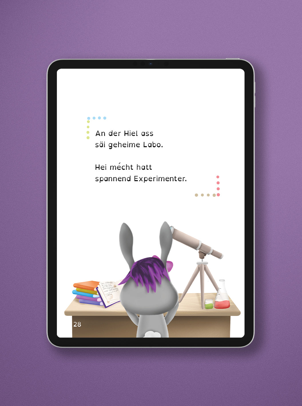 Liesbuch "Lapina komplett virwëlzeg"