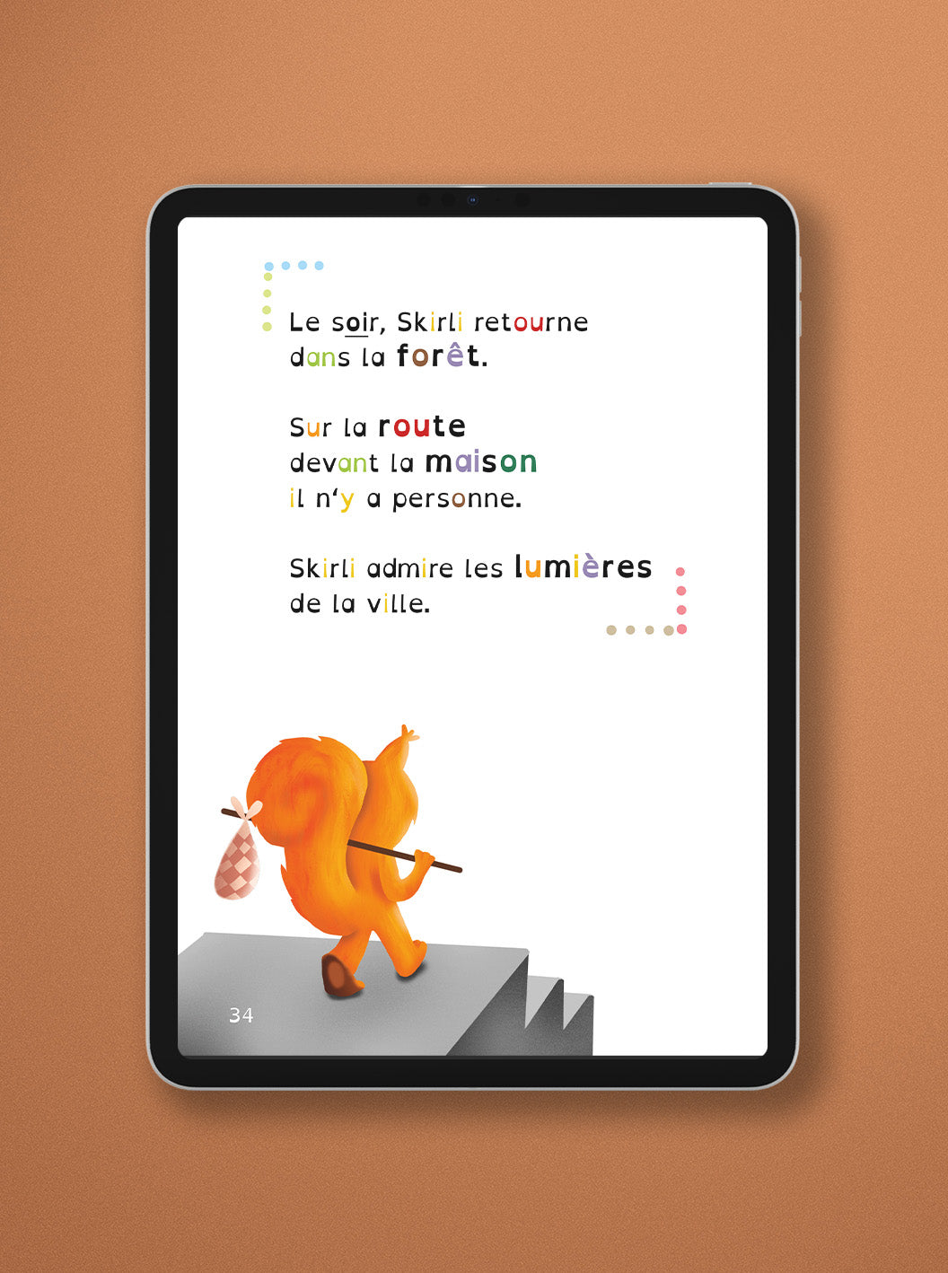Liesbuch "Skirli totalement agitée"