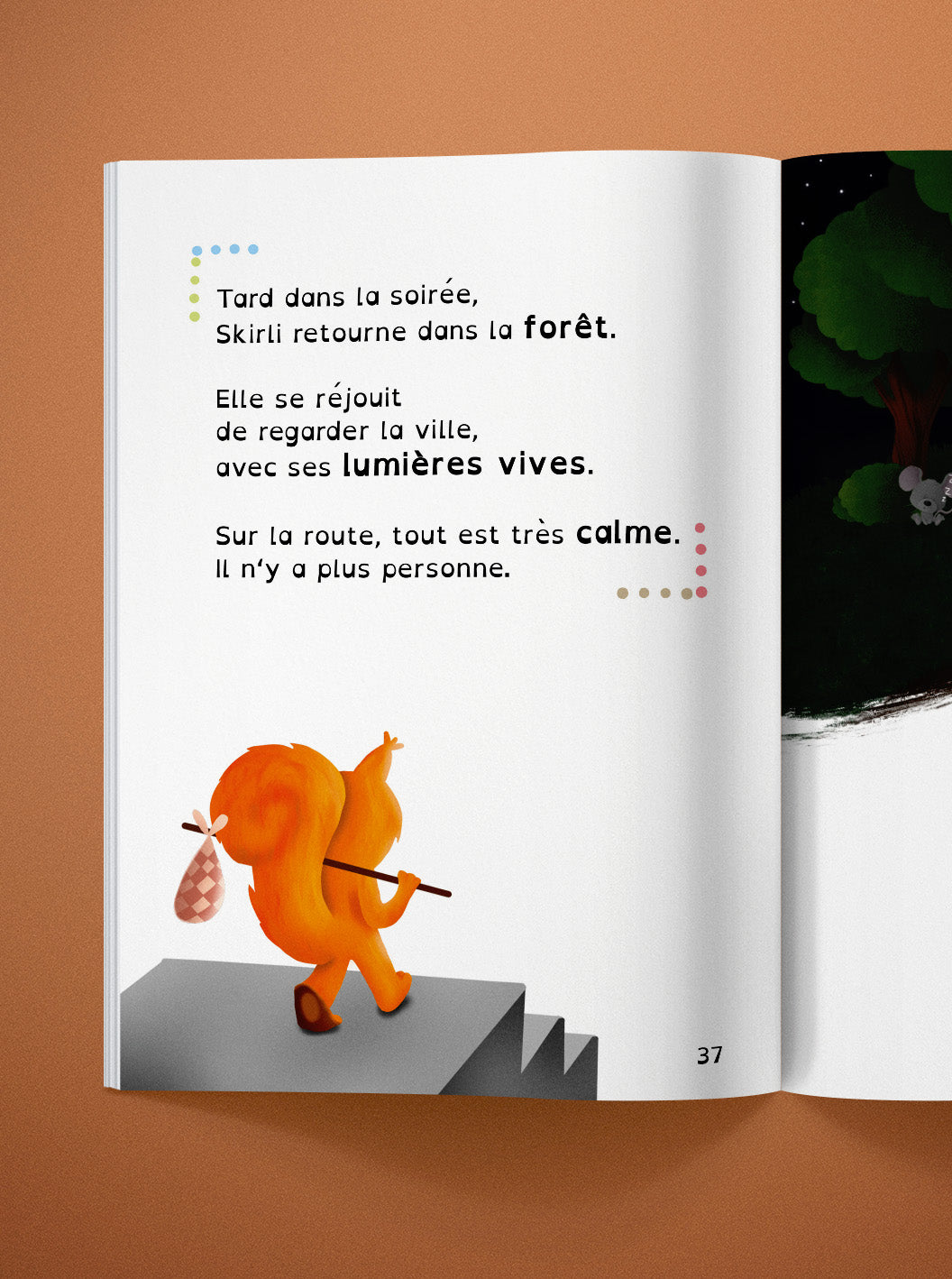 Liesbuch "Skirli totalement agitée"