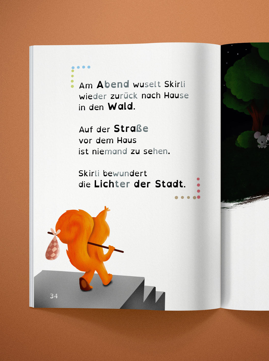  Livre de lecture "Skirli-totalement agitée" 