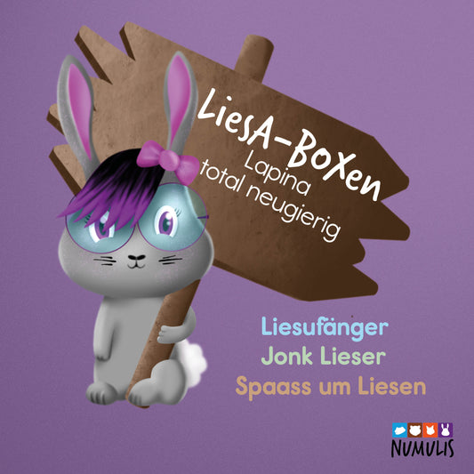 LiesABox Lapina total neugierig