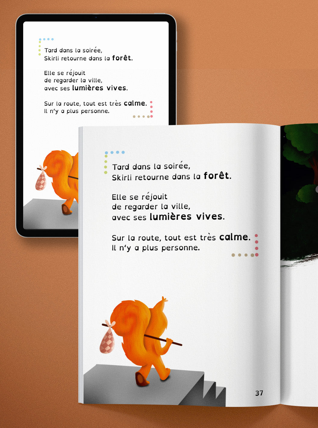 Liesbuch "Skirli totalement agitée"