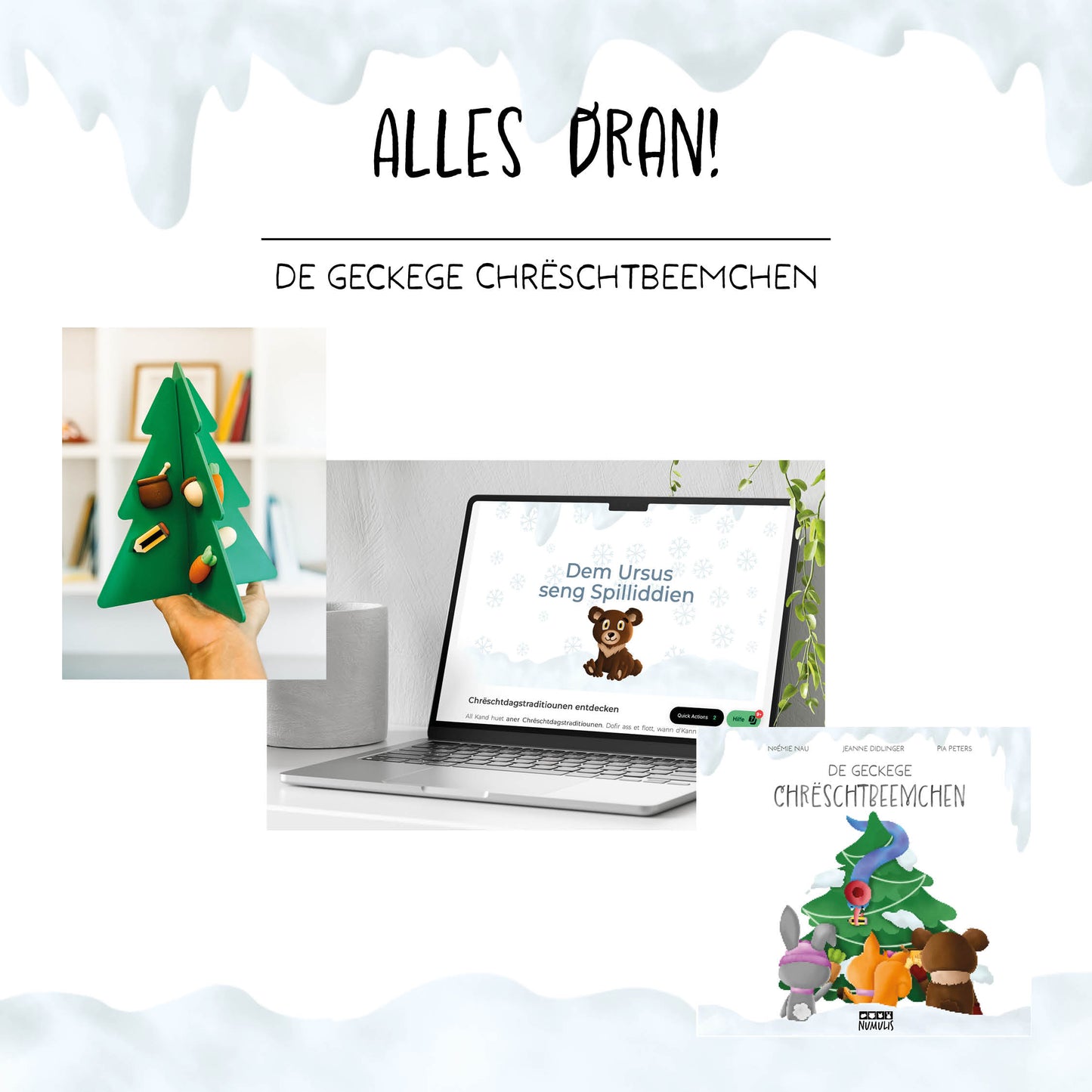 Billerbuch, Erzieltheater a Lieszäit  - alles an Engem