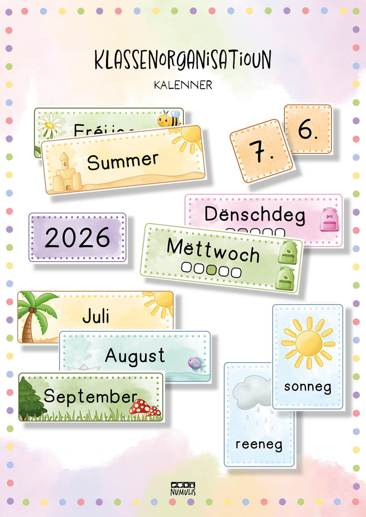 Klassenkalender 1. Zyklus