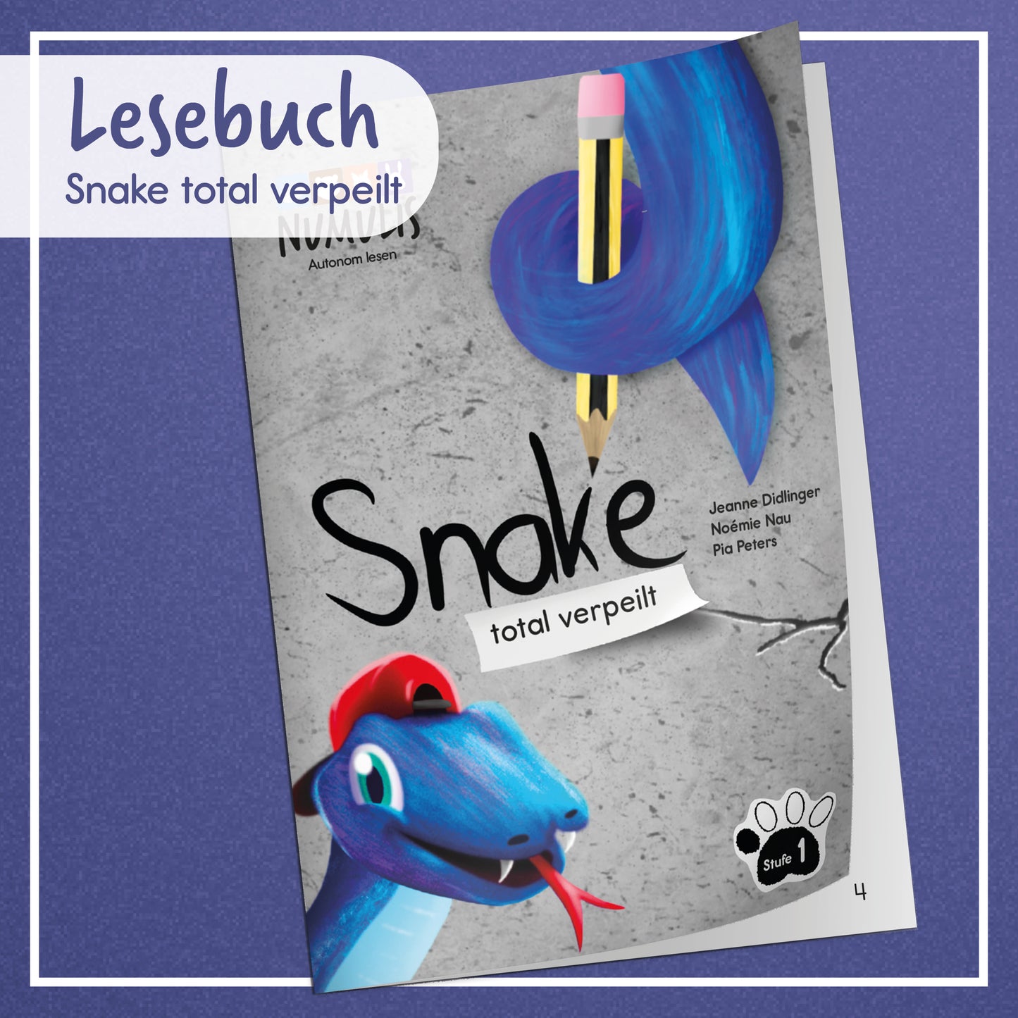 Livre de lecture "SNAKE-total verpeilt"