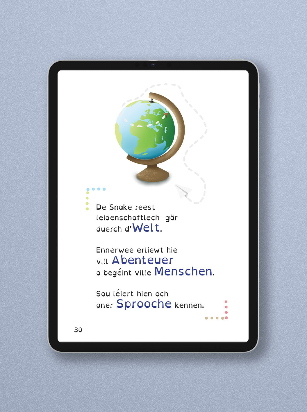 Livre de lecture "Snake komplett duercherneen"