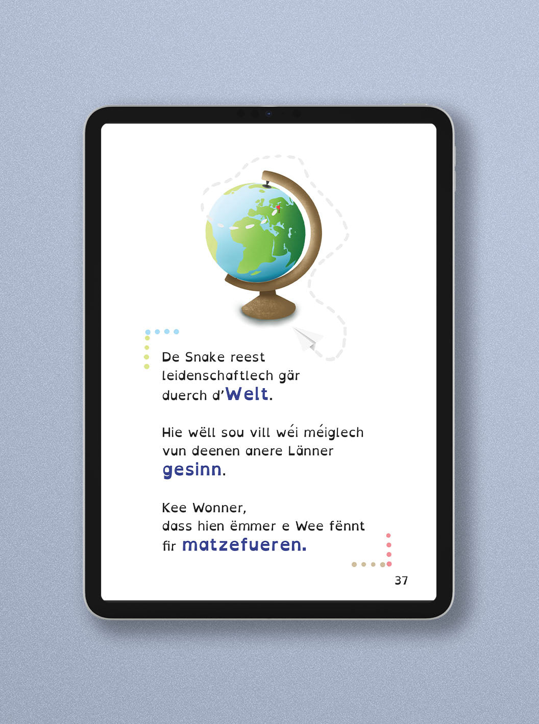 Livre de lecture "Snake komplett duercherneen"