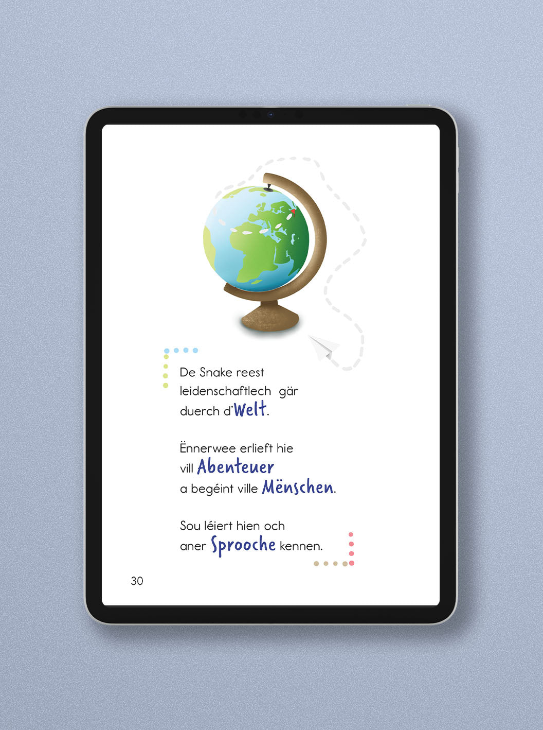Livre de lecture "Snake komplett duercherneen"