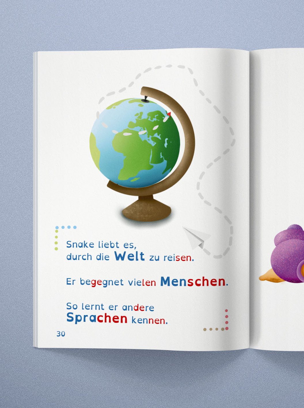 Livre de lecture "SNAKE-total verpeilt"