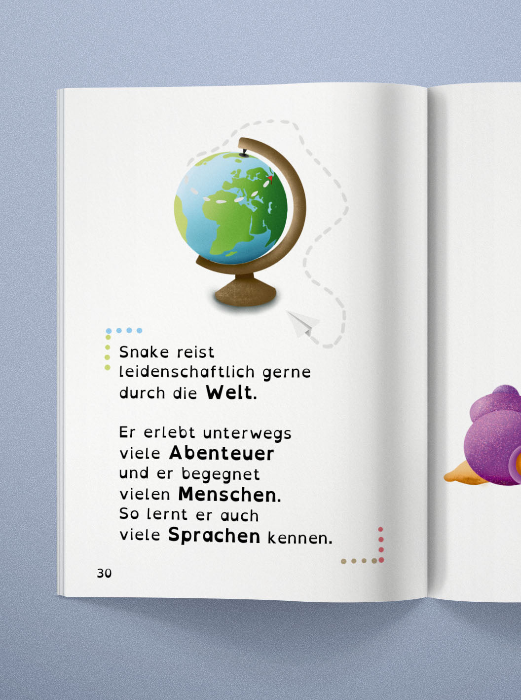 Livre de lecture "SNAKE-total verpeilt"