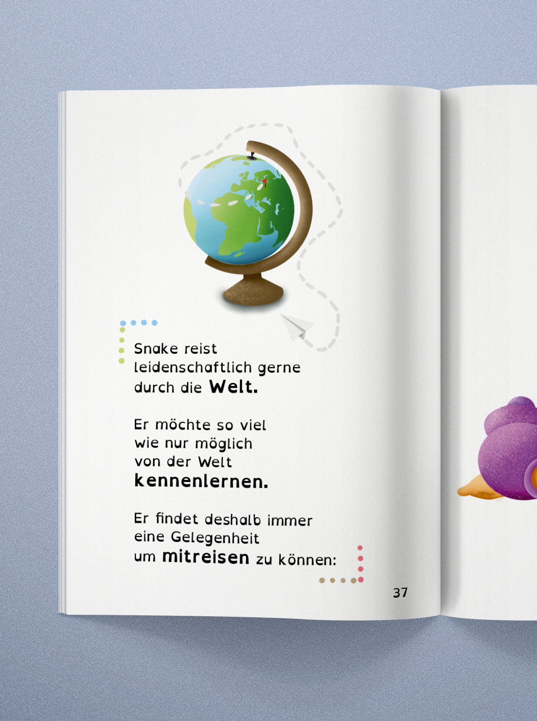 Livre de lecture "SNAKE-total verpeilt"