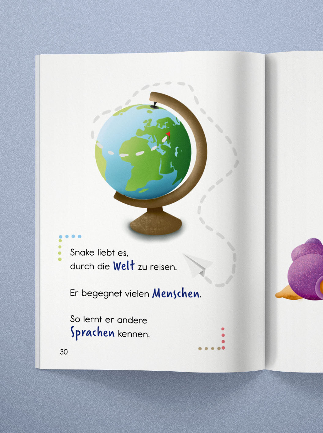 Livre de lecture "SNAKE-total verpeilt"