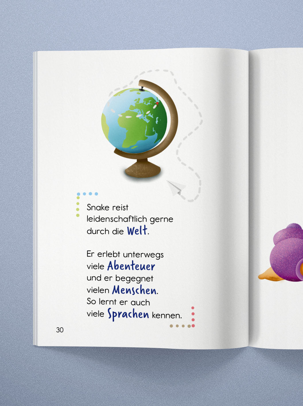 Livre de lecture "SNAKE-total verpeilt"