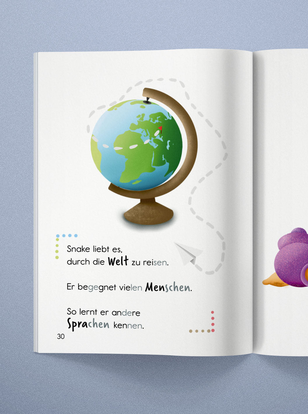 Livre de lecture "SNAKE-total verpeilt"