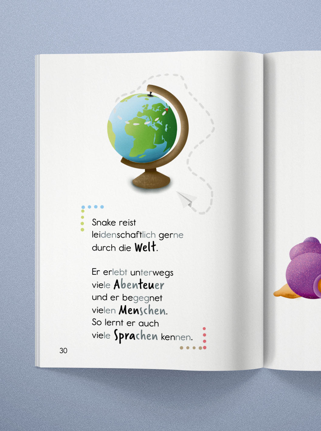 Livre de lecture "SNAKE-total verpeilt"