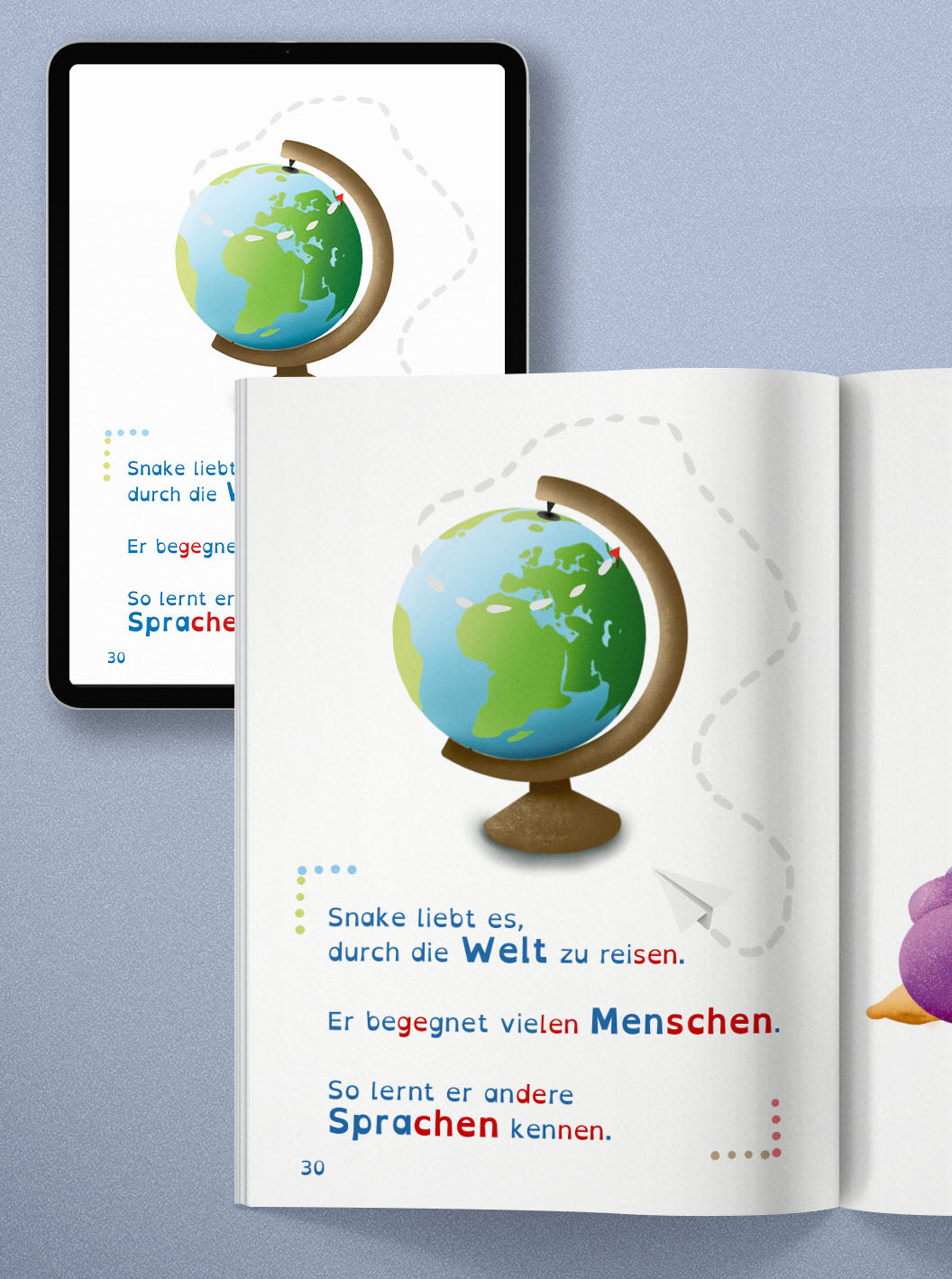 Livre de lecture "SNAKE-total verpeilt"