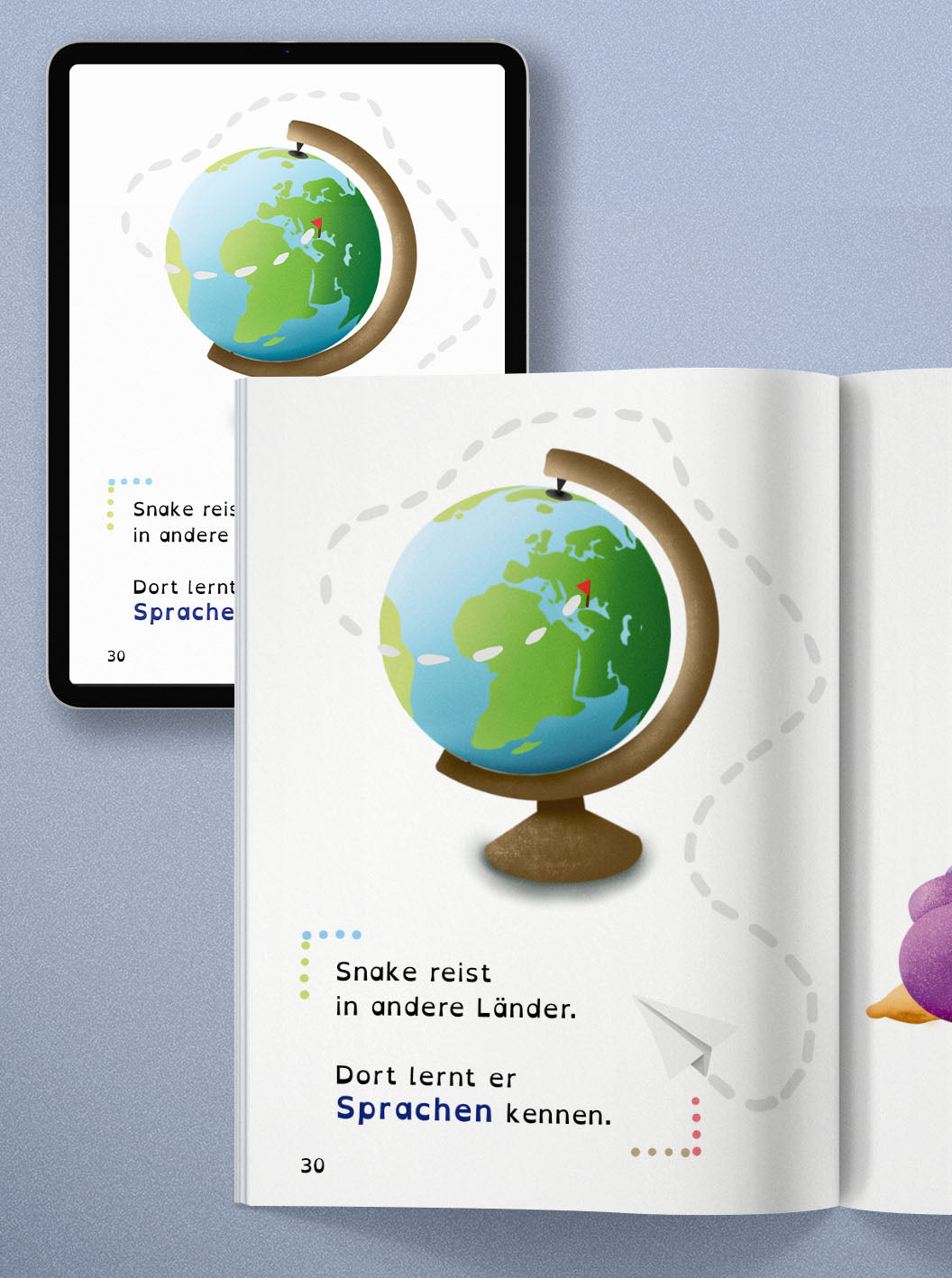 Livre de lecture "SNAKE-total verpeilt"