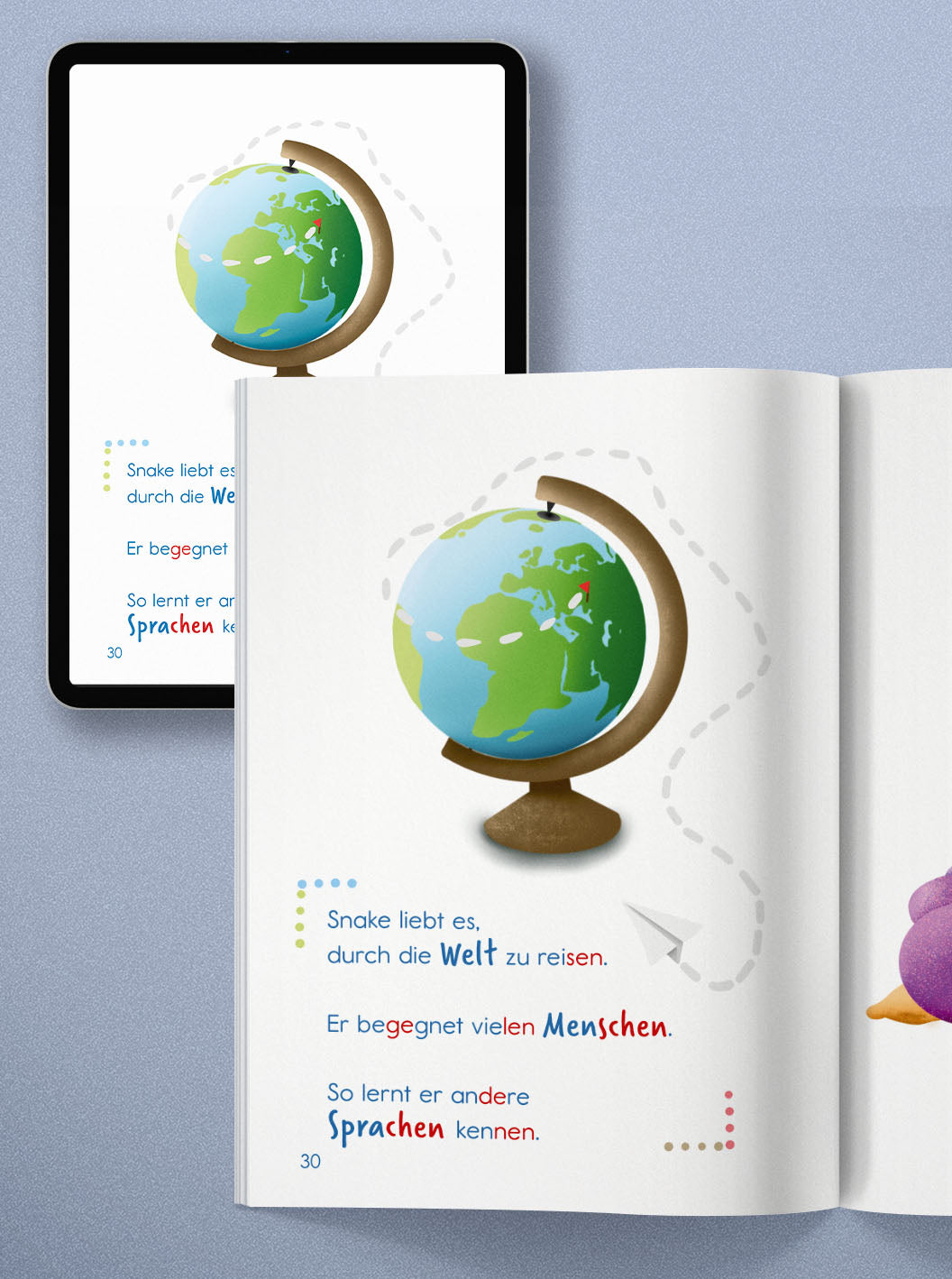 Livre de lecture "SNAKE-total verpeilt"