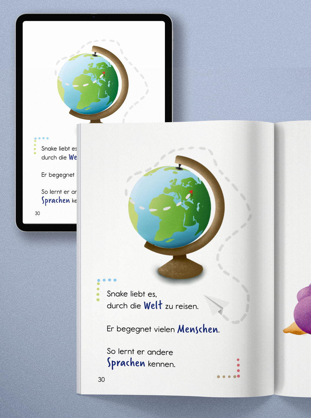 Livre de lecture "SNAKE-total verpeilt"