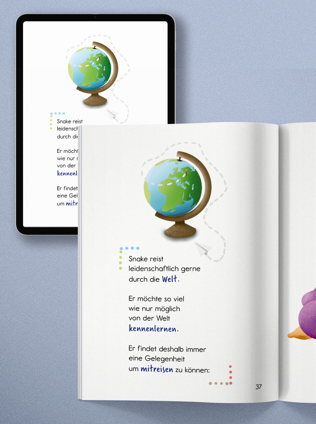 Livre de lecture "SNAKE-total verpeilt"