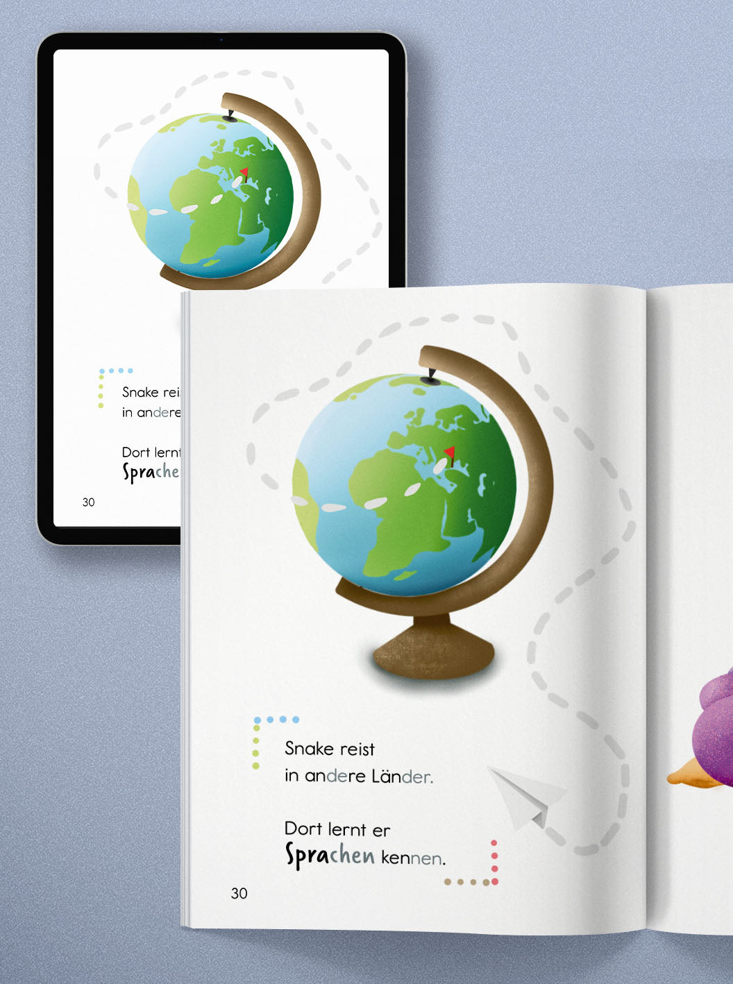 Livre de lecture "SNAKE-total verpeilt"