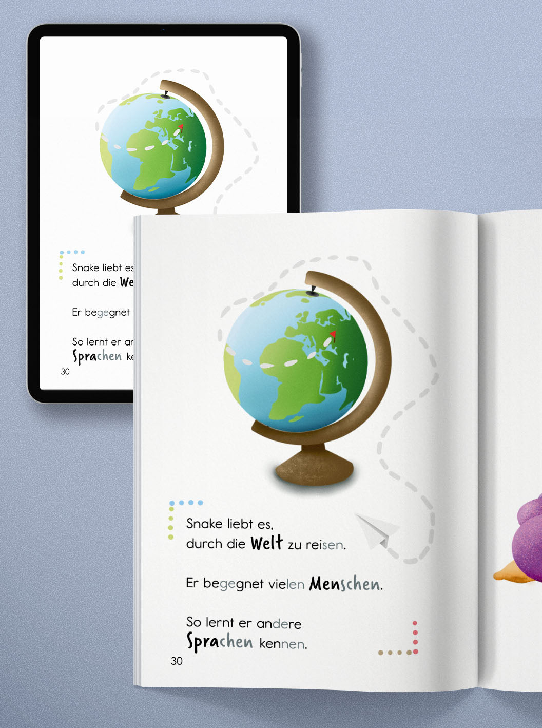 Livre de lecture "SNAKE-total verpeilt"