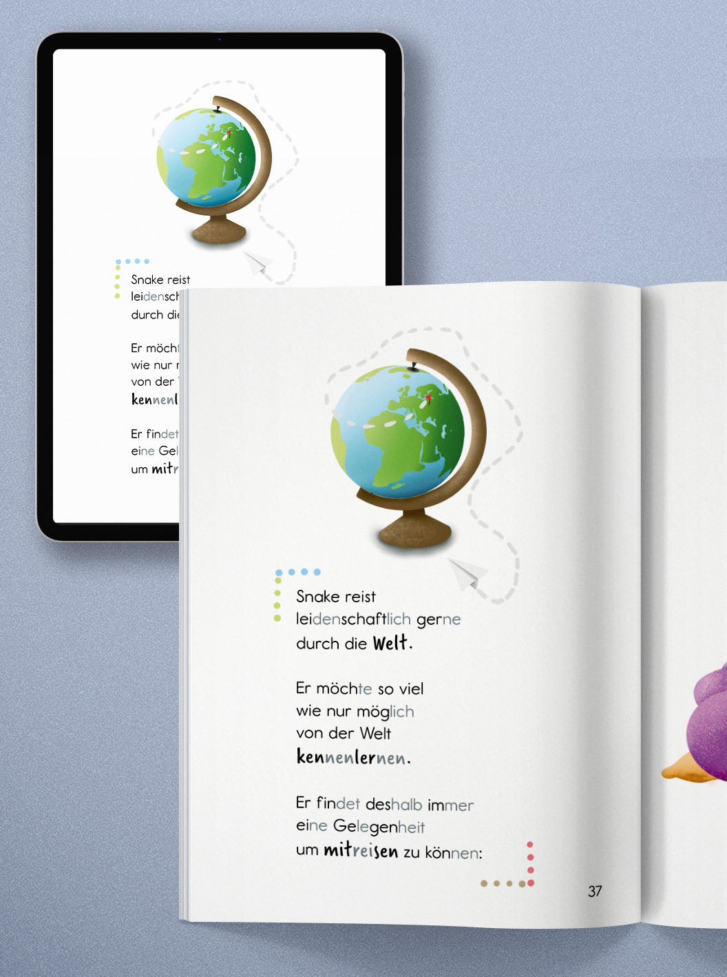 Livre de lecture "SNAKE-total verpeilt"